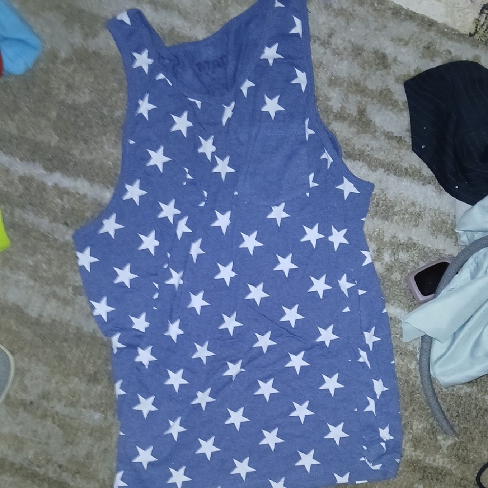 MAD Engine Starry Blue Tank Top